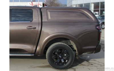 Стильный коммерческий кунг Sk3 для Great Wall Poer в коричневом цвете от AVENGERURAL.RU