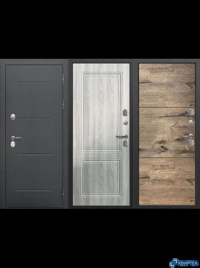 Дверь входная металлическая с терморазрывом Isoterma 11 см Серебро в Челябинске | КВИРТЕК