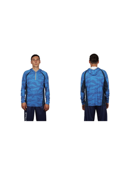 Джерси с капюшоном Nautilus SPF цв. dark blue р-р. XL (ice silk)