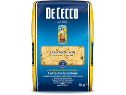 Мак. издел. Orecchiette (Ореккьетте) n°91. De Cecco. 500гр.