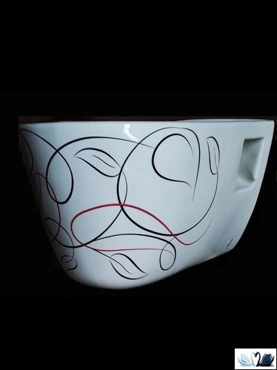 Унитаз CREAVIT Patera TP328.001Z0 c инсталляцией - комплект с сиденьем микролифт, клавишей UFO (TР328.001Z00 + GR5003.01 + GP1001.02 + KC1503.01.0000E)