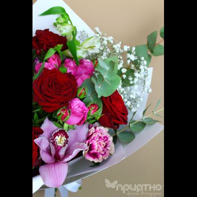 БУКЕТ ЦВЕТОВ № 448