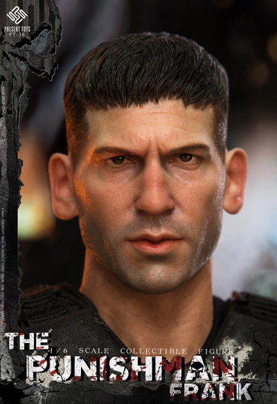 Каратель (Джон Бернтал, The Punisher)  - КОЛЛЕКЦИОННАЯ ФИГУРКА 1/6 scale The Punishman Frank (PT-sp38) - PRESENT TOYS