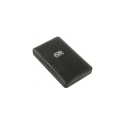 Внешний корпус для HDD SATA 2.5&quot; AgeStar 3UBCP3 для HDD/SSD SATA 6Gb/s 2.5&quot;, USB 3.0, пластик, черный