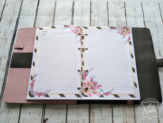 Ежедневник из натуральной кожи, подарок руководителю, кожаный блокнот купить, оригинальный подарок