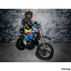 Электромотоцикл миникросс MOTAX 1500W Черно-красный