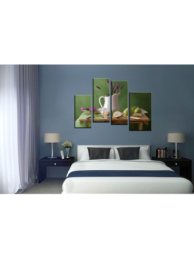 Модульная картина "Зеленые груши"