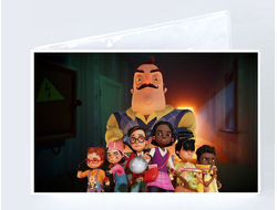 Обложки на студенческий билет Привет Сосед/ Hello Neighbor