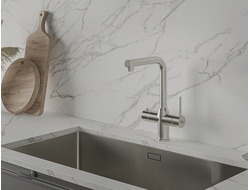 Система мгновенного кипячения воды 4в1 AQUAHOT MODENA BN (нержавеющая сталь)