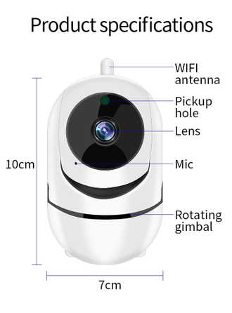Камера наблюдения 360 EyeS 720P (модификация 1)