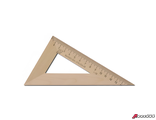Треугольник деревянный, угол 30, 16 см, УЧД, с 139. 210156