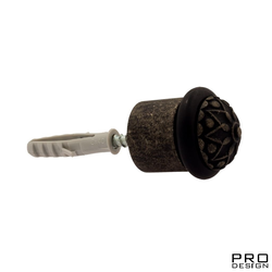 Упор дверной напольный Fratelli Cattini F4 FA античное серебро