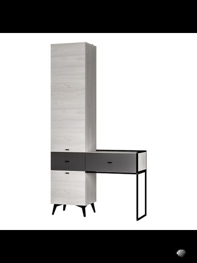 Норд ПР-06 прихожая Ясень белый / F-02