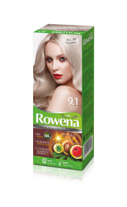 ROWENA Краска для волос ROWENA SOFT SILK тон 9.1 Пепельный Блонд (без аммиака)