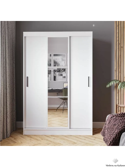 Томас шкаф-купе белый