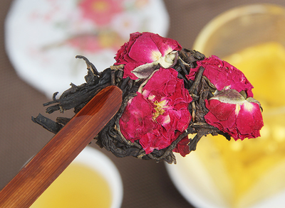 Лот 209, Альпийское древнее дерево Солнечно-красная роза, Красный чай, 100 гр