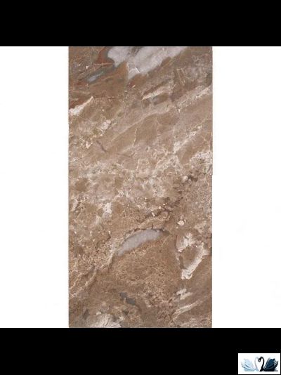 Плитка настенная Евро-Керамика Гроссето темно-бежевая 25 х 50 см 0049