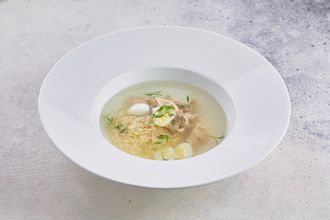 Куриный бульон с крутонами (350/20 г.)