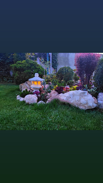 Скульптура Японский фонарь 46см