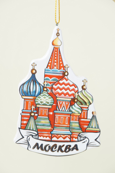 Комплект ёлочных игрушек "Москва Златоглавая"