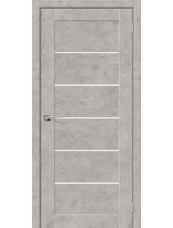 дверь межкомнатная "Легно 22" Grey Art Magic Fog (бетон светлый)