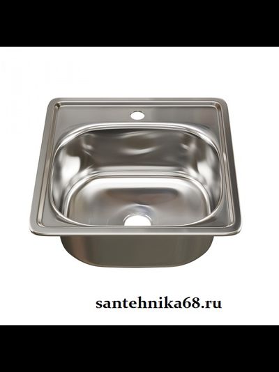 Мойка врезная Mixline 38х38 48*48 толщина 0,6 мм глубина 150мм