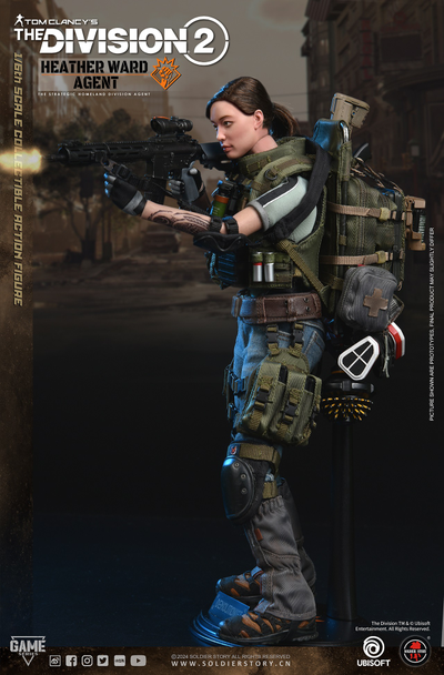 Агент Хизер Уорд (The Division 2) - Коллекционная фигурка 1/6 - Ubisoft The Division 2 Heather Ward Agent (SSG009) -  SOLDIER STORY