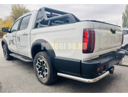 Защита заднего бампера угловая Папа Тюнинг d60 для Jac T9 2023-