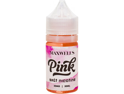 MAXWELLS SALT (20 MG) 30ml - PINK (ОХЛАЖДЕННЫЙ МАЛИНОВЫЙ ЛИМОНАД)