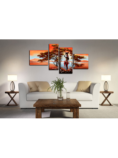 Модульная картина "Сексуальная Африка"