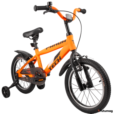 Детский велосипед TechTeam Panda оранжевый