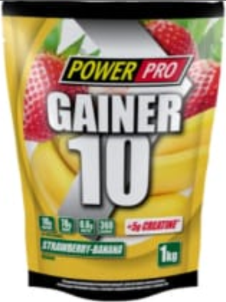 powerpro  gainer 10 (1000)г
