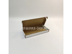 Коробка с откидной крышкой 180*90*20 мм БЕЛЫЙ