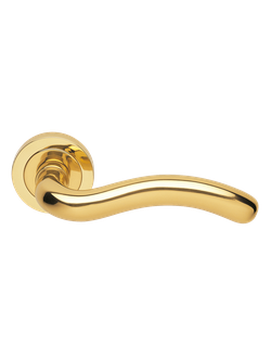 Дверные ручки Morelli Luxury SNAKE OTL Цвет - Золото