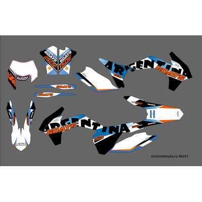 KTM 2013 - 2015 6 days №241