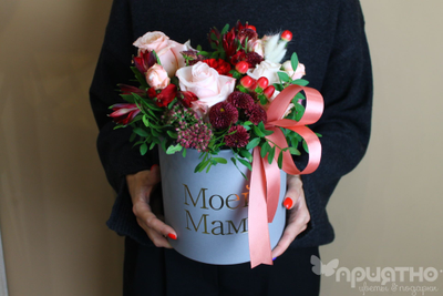 Цветочная композиция для мамы № 614