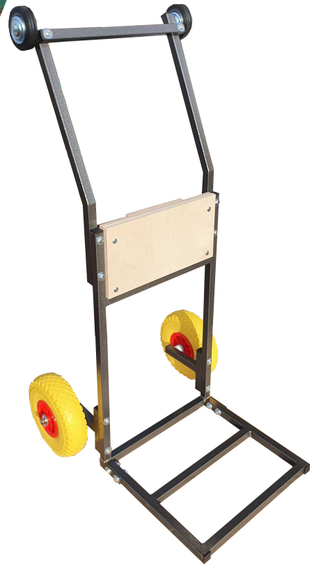 ТЕЛЕЖКА ДЛЯ ЛОДОЧНОГО МОТОРА РАЗБОРНАЯ   "ТРАНЦЕВАЯ-АВТО" Литые колеса