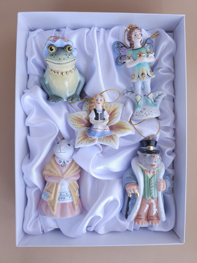 Комплект ёлочных игрушек "Дюймовочка"