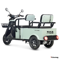 Электротрицикл Wanshida LC-F150 60V 1000Вт серый