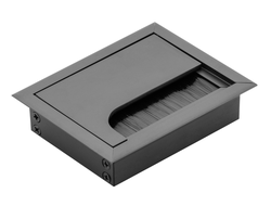 Пропуск для кабеля Merida 80х100  чёрный LB-80x100-20 GTV