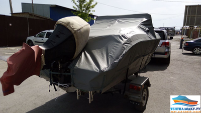 Тент на лодку КОРВЕТ 500 фиш