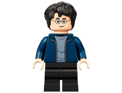 Harry Potter - Dark Blue Open Jacket, Black Medium Legs, n/a (hp288)