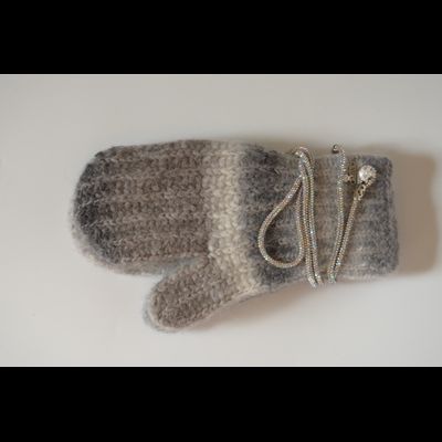 Варежки Vizio 1122 MULSS серо - бежевые