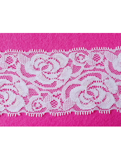 Кружевная тесьма стрейч, 62 мм, арт. Н6601