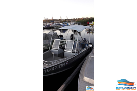 Пример установки Биминитопа над стеклом с подпорками