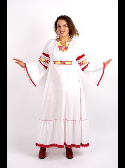 Платье льняное "На любовь к себе"