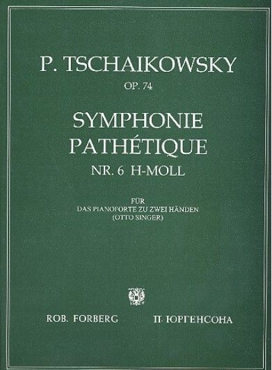 Tschaikowsky. Symphonie h-moll №6 op.74 f?r Klavier