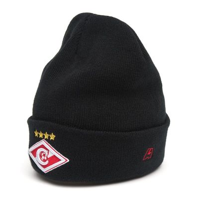 Шапка ФК СПАРТАК черная 00101