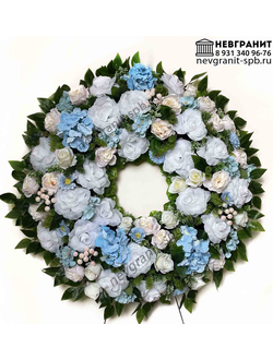 венок на похороны круглый нф20-757