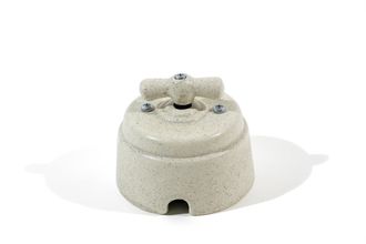 Ретро выключатель керамический песчаник (Interior electric)